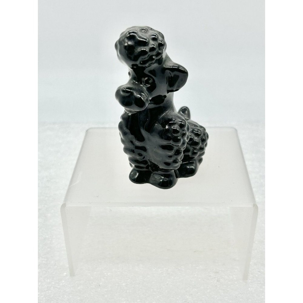 Vintage Goebel W. Germany Black Poodle Figure, KT 160